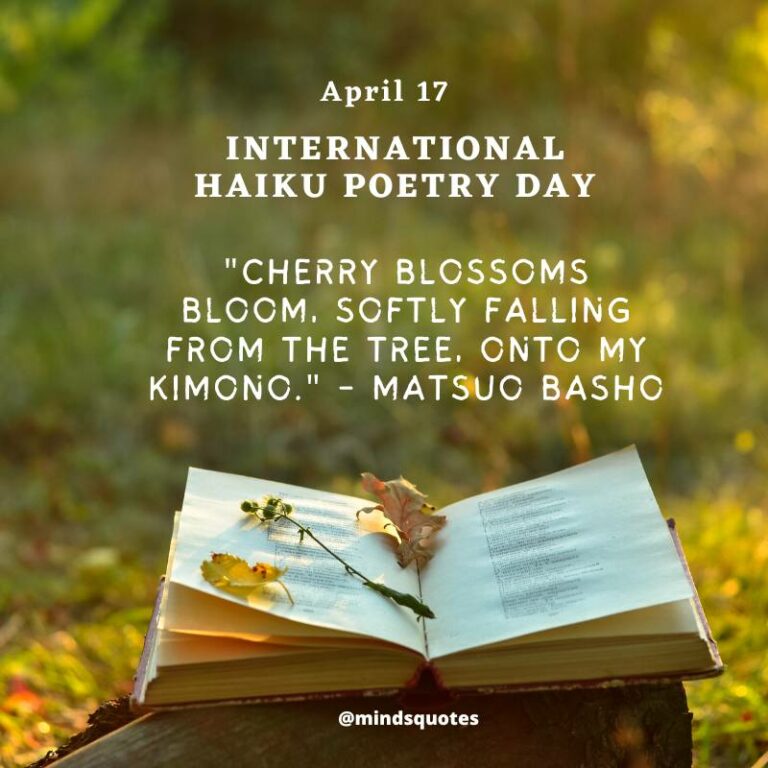 50 International Haiku Poetry Day Quotes, Wishes & Messages