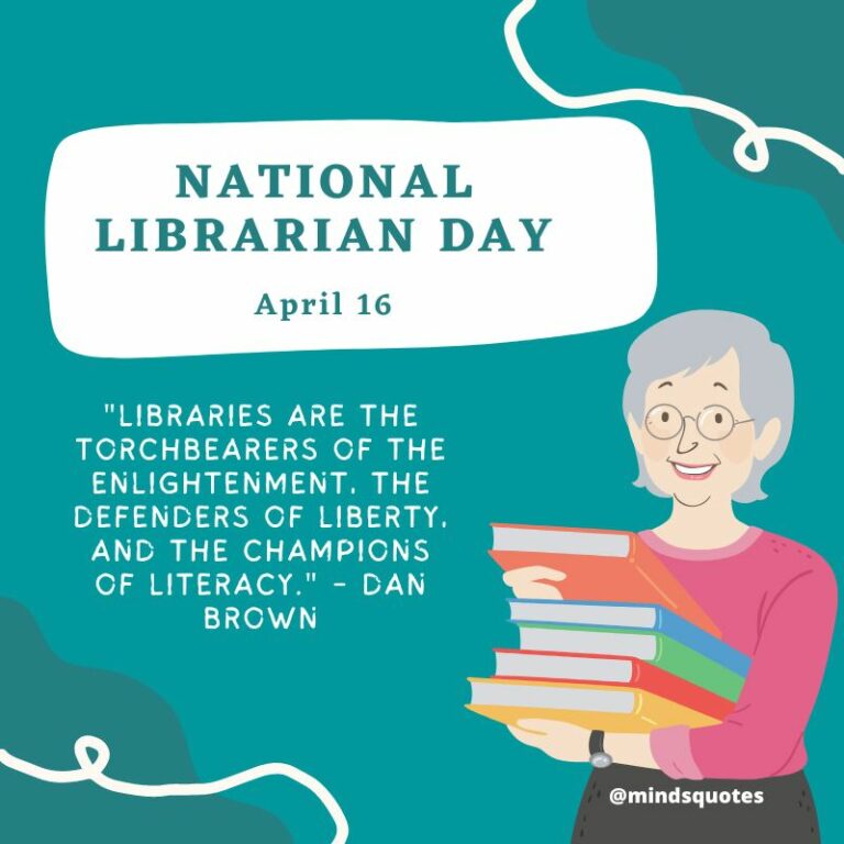 National Librarian Day Quotes, Wishes & Messages (April 16)