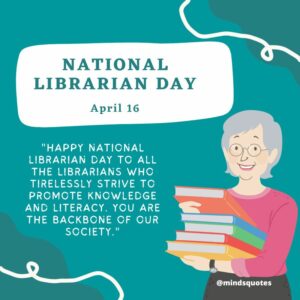 National Librarian Day Quotes, Wishes & Messages (April 16)