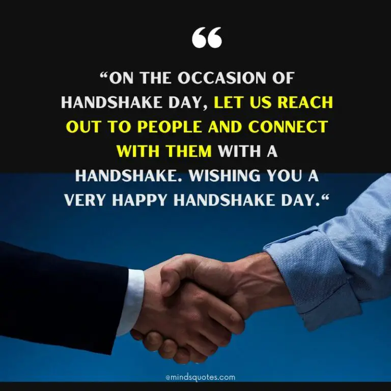 National Handshake Day Quotes, Wishes & Messages (June 29)