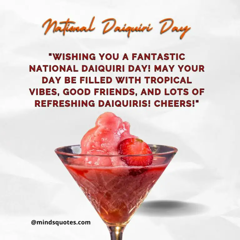 National Daiquiri Day Quotes, Wishes & Messages (19th July)