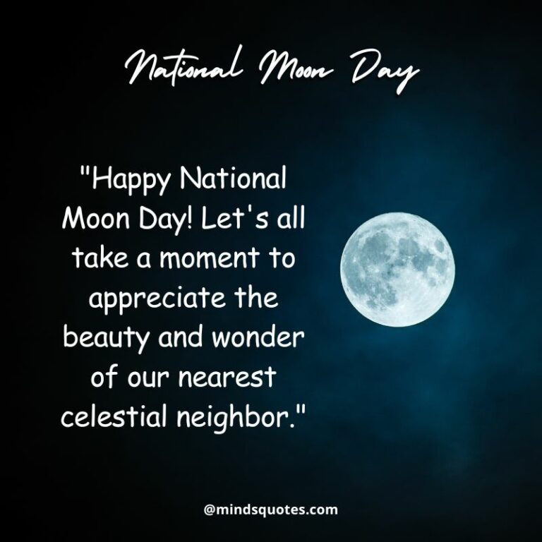 National Moon Day Quotes, Wishes & Messages (July 20th)